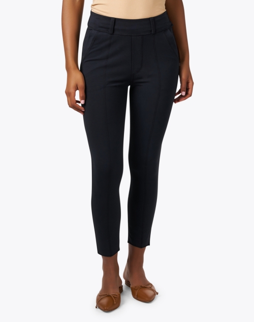 Front image - Frank & Eileen - Navy Pull On Pant