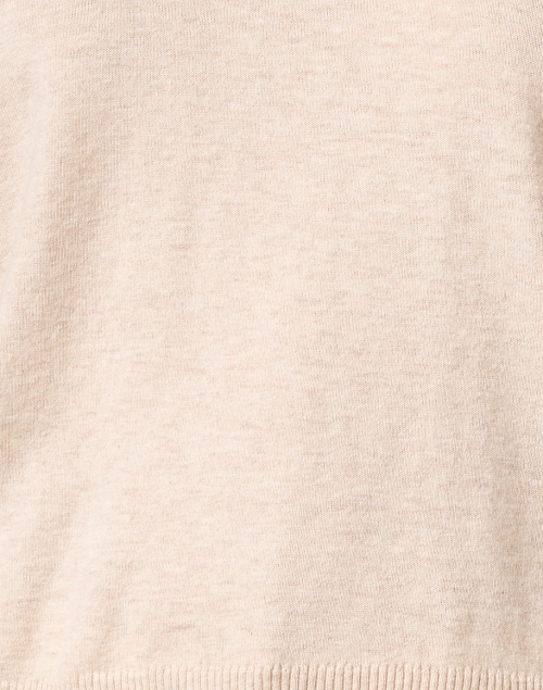 Fabric image - Lisa Todd - Beige Multi Color Block Cotton Sweater