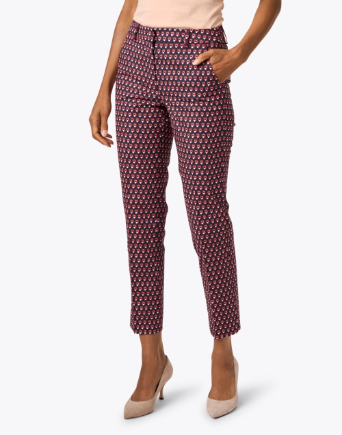 Front image - Weekend Max Mara - Papy Geo Print Stretch Pant