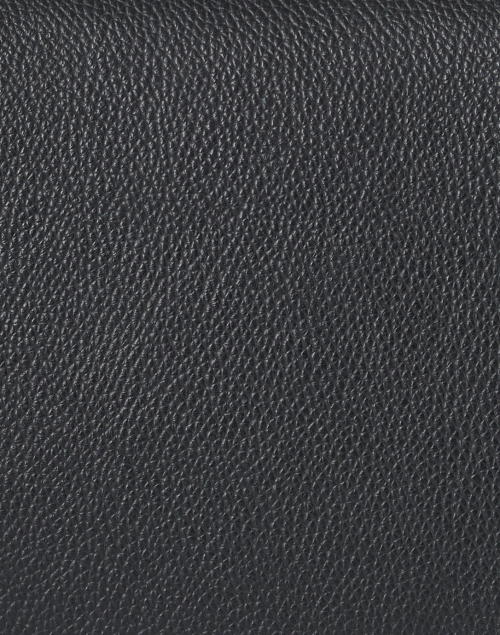 Fabric image - DeMellier - Mini Lausanne Black Leather Shoulder Bag