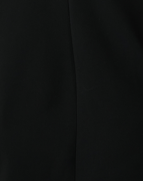 Fabric image - Lafayette 148 New York - Black Tie Neck Sheath Dress