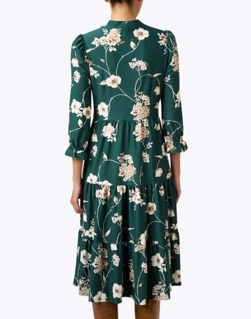 Back image - Jude Connally - Maggie Green Floral Dress