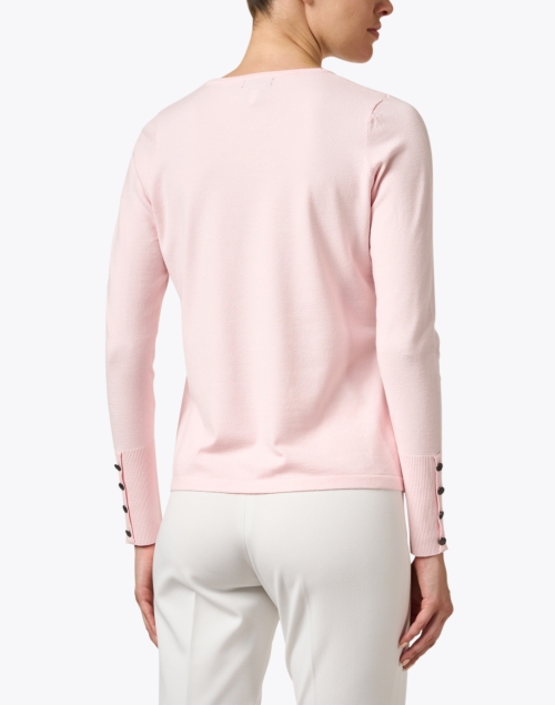 Back image - J'Envie - Pink Crewneck Sweater