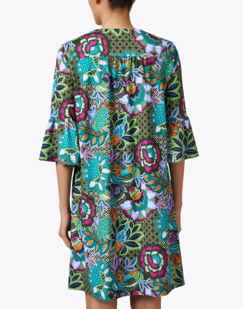 Back image - Jude Connally - Kerry Multi Floral Print Dress