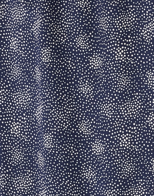 Fabric image - A.P.C. - Natalia Navy Print Silk Dress