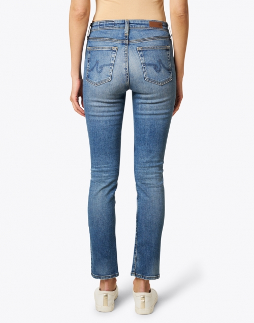 Back image - AG Jeans - Mari Blue Stretch Denim Jean