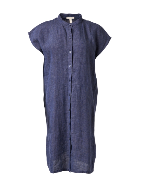 Product image - Eileen Fisher - Dusk Blue Linen Dress