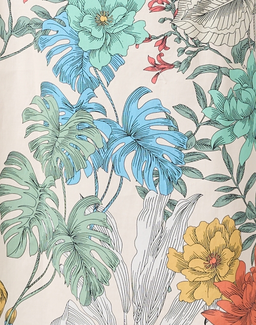 Fabric image - Hinson Wu - Charlie Botanical Print Shirt Dress