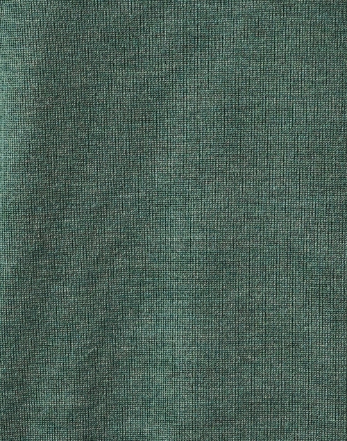Fabric image - Repeat Cashmere - Green Asymmetrical Wool Sweater