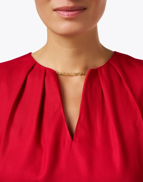 Extra_1 image - Caliban - Red Chain Blouse