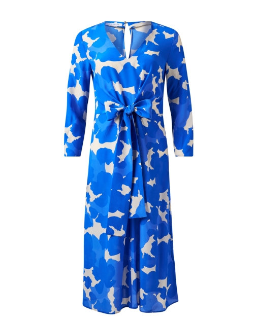 Product image - Rosso35 - Blue Floral Silk Dress