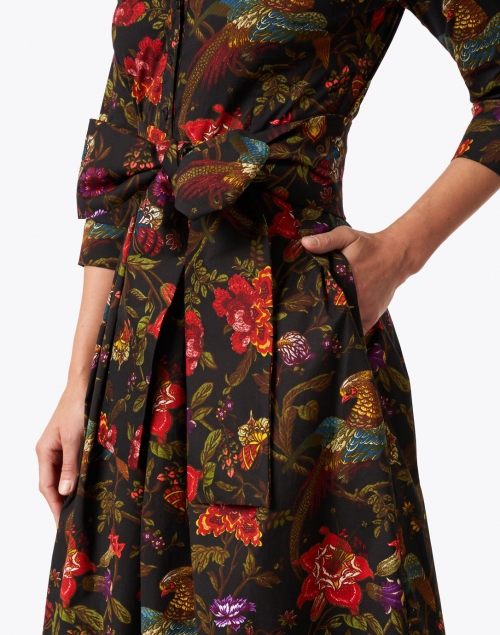 Samantha Sung - Audrey Multicolored French Brocade Stretch Cotton Dress