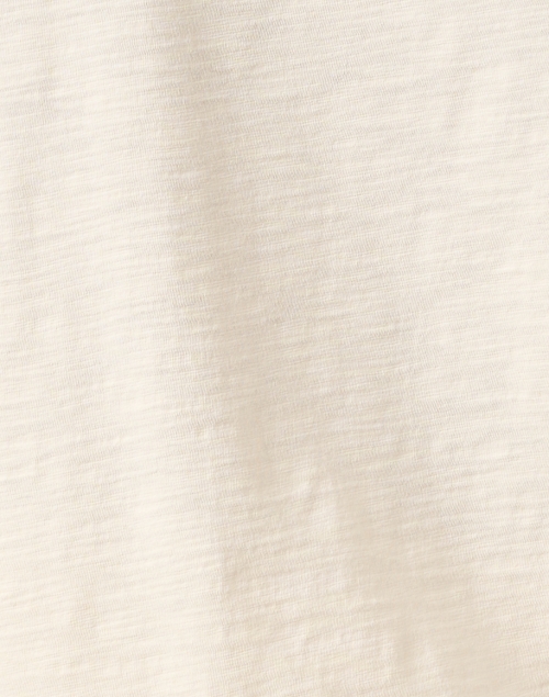 Fabric image - Lisa Todd - Cream Cotton Mesh Stripe Top
