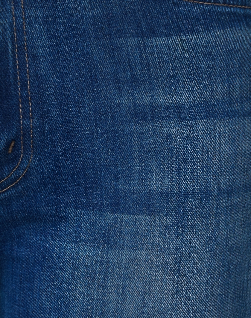Fabric image - Mother - The Hustler Blue High Waist Jean