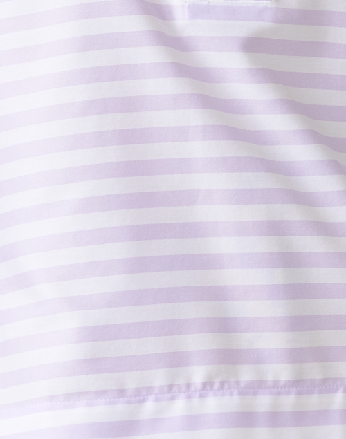 Fabric image - Hinson Wu - Aileen Lavender Striped Cotton Top