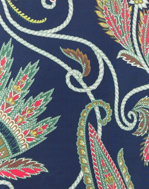 Fabric image - Gretchen Scott - Everywhere Navy Plume Printed Jersey Dress