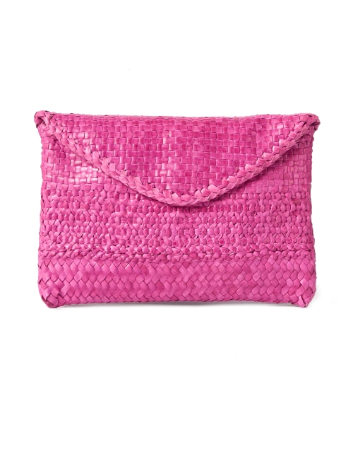 Product image - Laggo - Polka Pink Woven Clutch