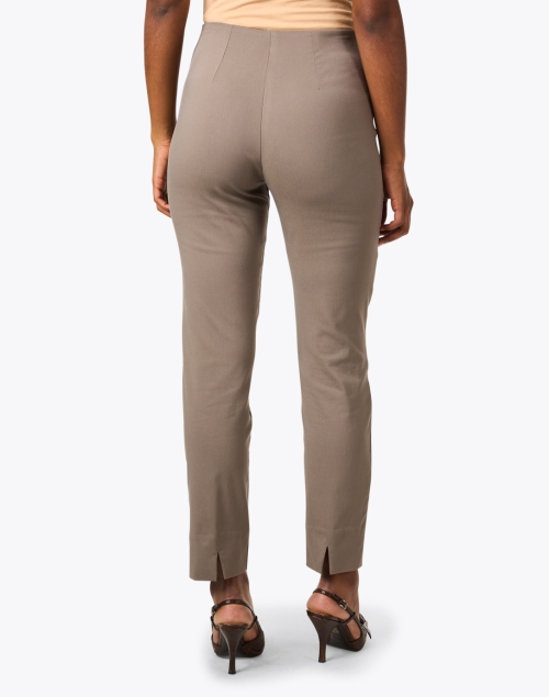 Back image - Equestrian - Milo Taupe Stretch Pull On Pant