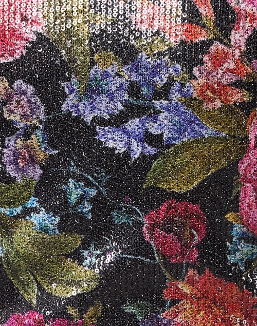 Fabric image - Chiara Boni La Petite Robe - Maisa Floral Sequin Top