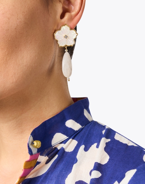 Paloma Floral Drop Earrings