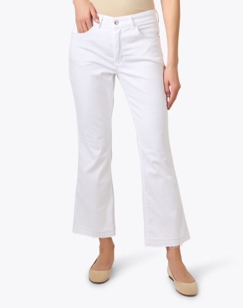 Front image - MAC Jeans - Dream White Kick Flare Jean