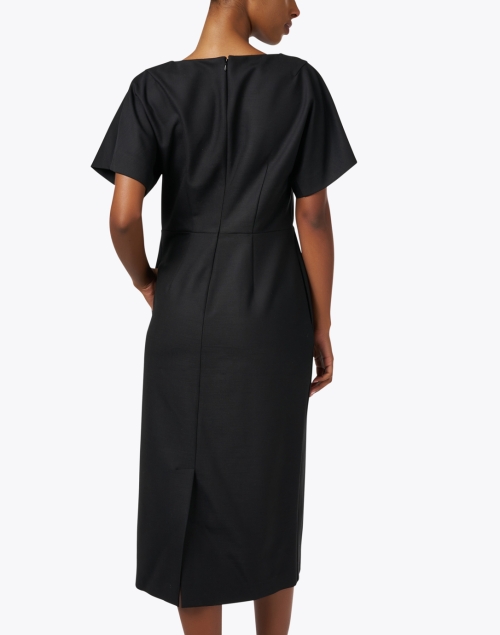 Back image - Fabiana Filippi - Black Tailored Dress