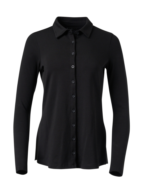 Product image - E.L.I. - Black Pima Cotton Shirt