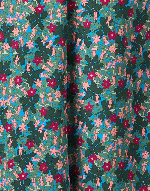 Fabric image - Weekend Max Mara - Ardenza Multi Print Silk Dress 