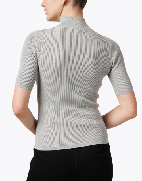 Back image - Max Mara Leisure - Peter Silver Knit Top 