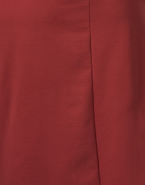 Fabric image - Weekend Max Mara - Febe Rust Red Dress