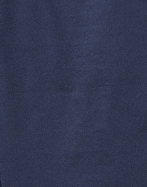 Fabric image - Hinson Wu - Betty Navy Button Down Stretch Cotton Shirt