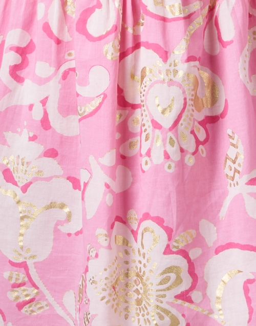 Fabric image - Jude Connally - Faith Pink Print Cotton Dress