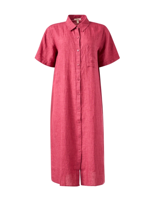 Product image - Eileen Fisher - Pink Linen Shirt Dress