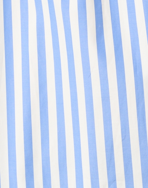 Weekend Max Mara - Filippo Blue and White Stripe Cotton Shirt