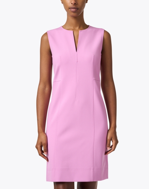 Front image - BOSS Hugo Boss - Duwa Pink Sleeveless Dress