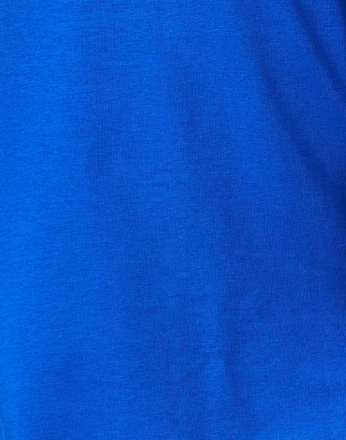 Fabric image - E.L.I. - Blue Pima Cotton Tie Tunic Top