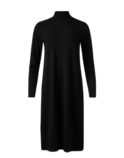 Product image - Eileen Fisher - Black Stretch Jersey Knit Dress