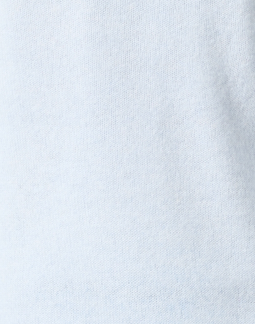 Fabric image - White + Warren - Light Blue Cashmere Trapeze Cardigan