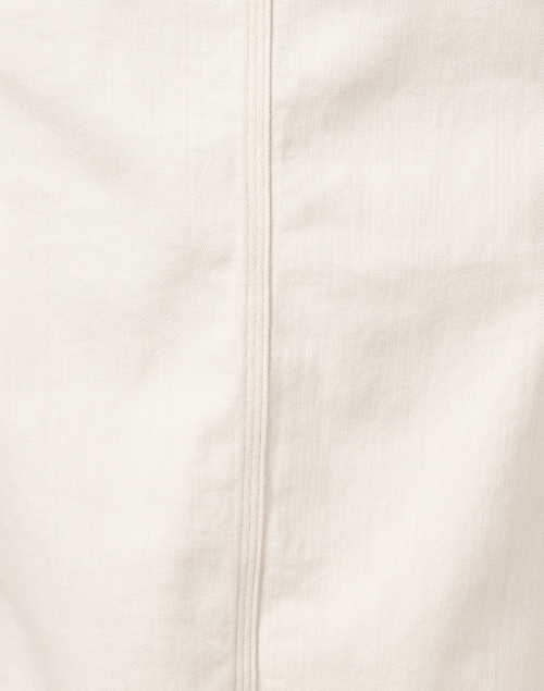 Fabric image - AG Jeans - Lana White Denim Skirt 