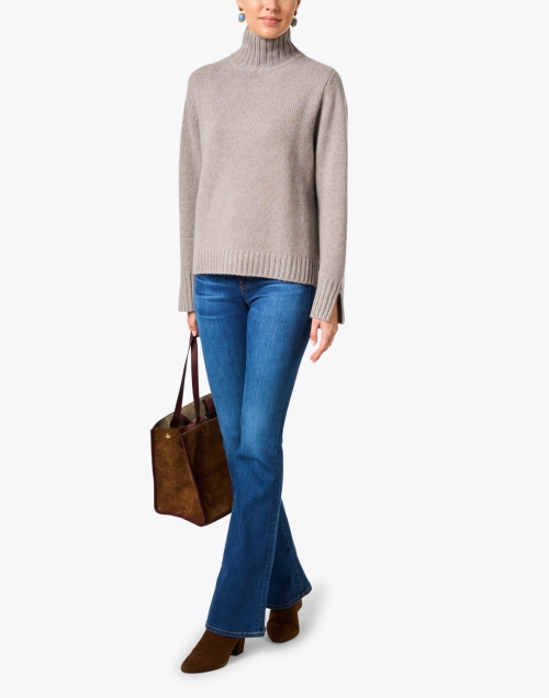 Grey Wool Cashmere Sweater