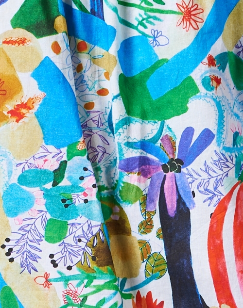 Fabric image - Soler - Villamarie Multi Print Cotton Top