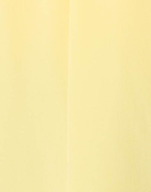 Fabric image - Weekend Max Mara - Esopo Yellow Silk Blouse