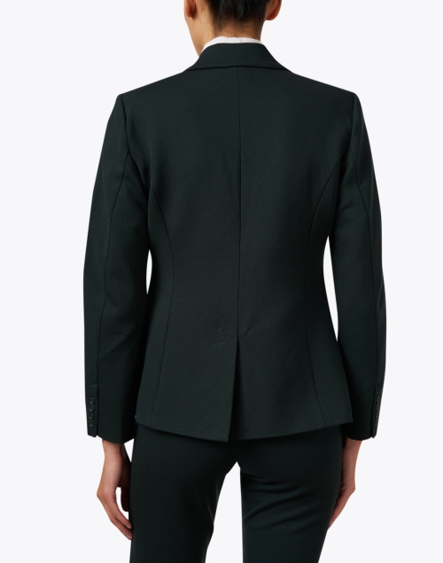Back image - Ecru - Green Single Button Blazer