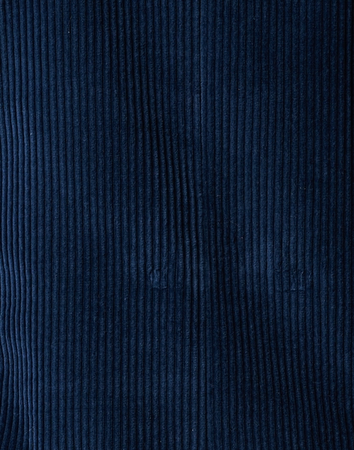 Fabric image - Ines de la Fressange - Ezio Navy Corduroy Blazer