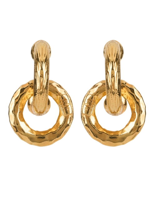 Product image - Gas Bijoux - Lizette Gold Intertwined Hoop Earrings