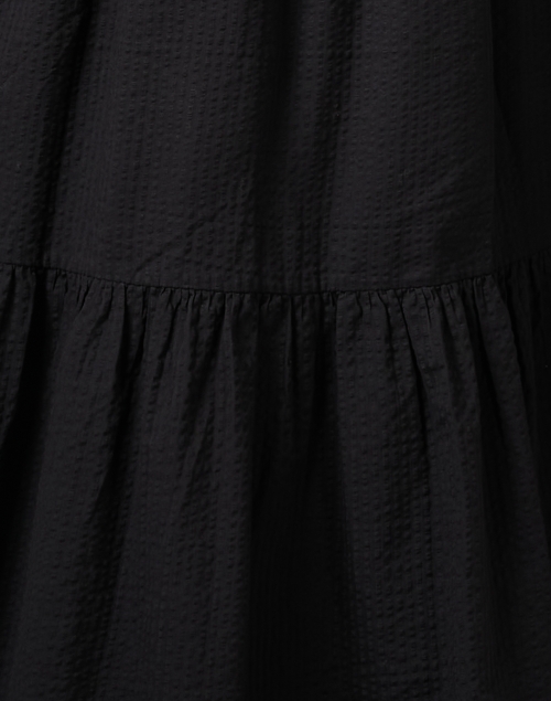 Fabric image - Banjanan - Pearl Black Seersucker Dress