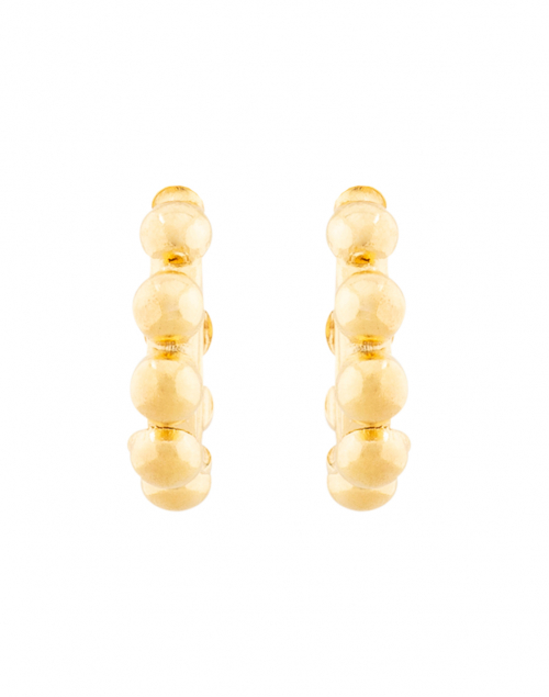 Front image - Sylvia Toledano - Mini Gold Hoop Earrings