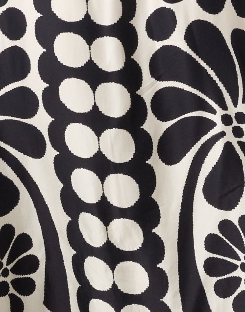 Fabric image - Farm Rio - Palermo Black and White Dress