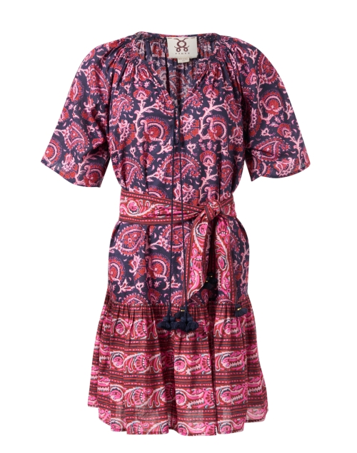 Product image - Figue - Bria Blue and Pink Print Dress