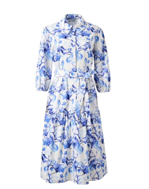 Product image - Helene Berman - Cassie Blue Floral Print Dress